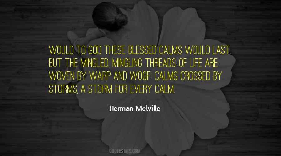 The Storm Of Life Quotes #995464