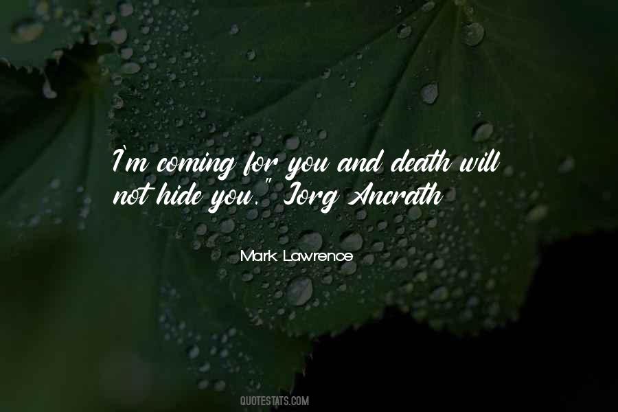 Best Jorg Ancrath Quotes #804255
