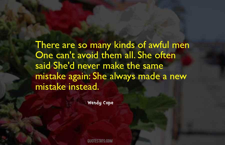 She Made A Mistake Quotes #1255279