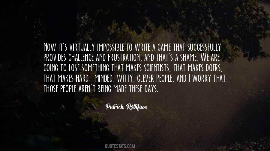 Witty And Clever Quotes #1025571