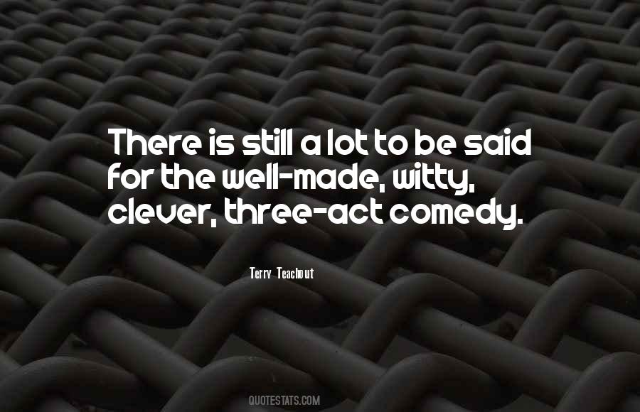 Witty And Clever Quotes #1468983
