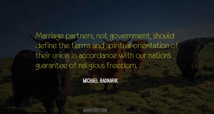 Religious Marriage Quotes #1704151