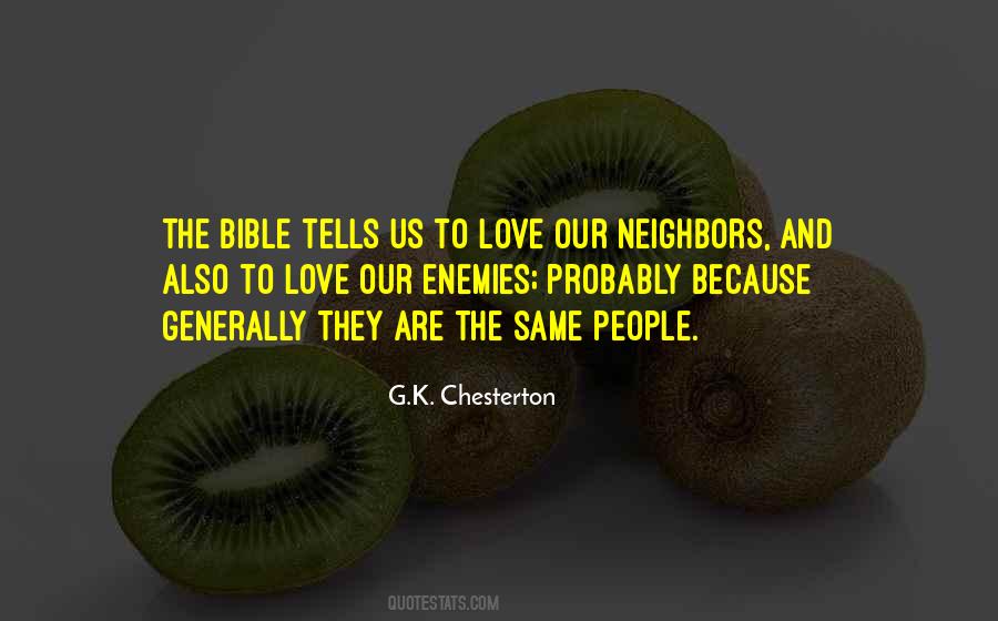 Love And The Bible Quotes #1363945