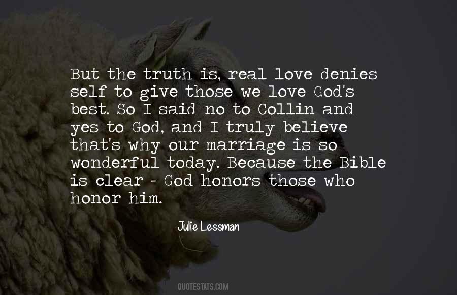 Love And The Bible Quotes #1514152