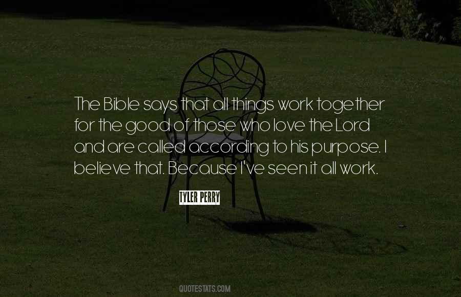 Love And The Bible Quotes #671236