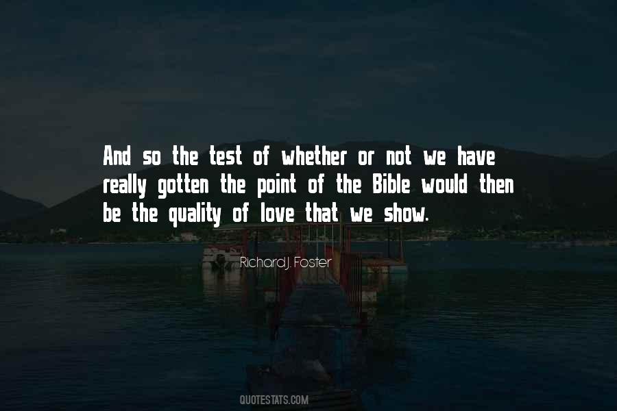 Love And The Bible Quotes #765376