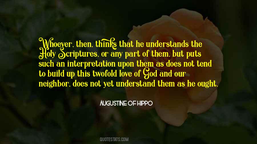 Love And The Bible Quotes #925789