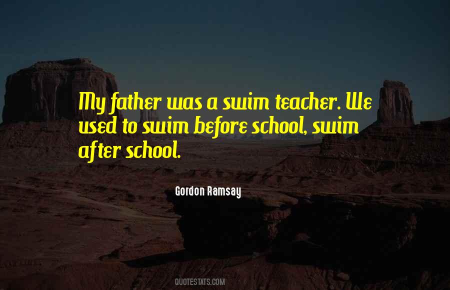 Swim Teacher Quotes #307345