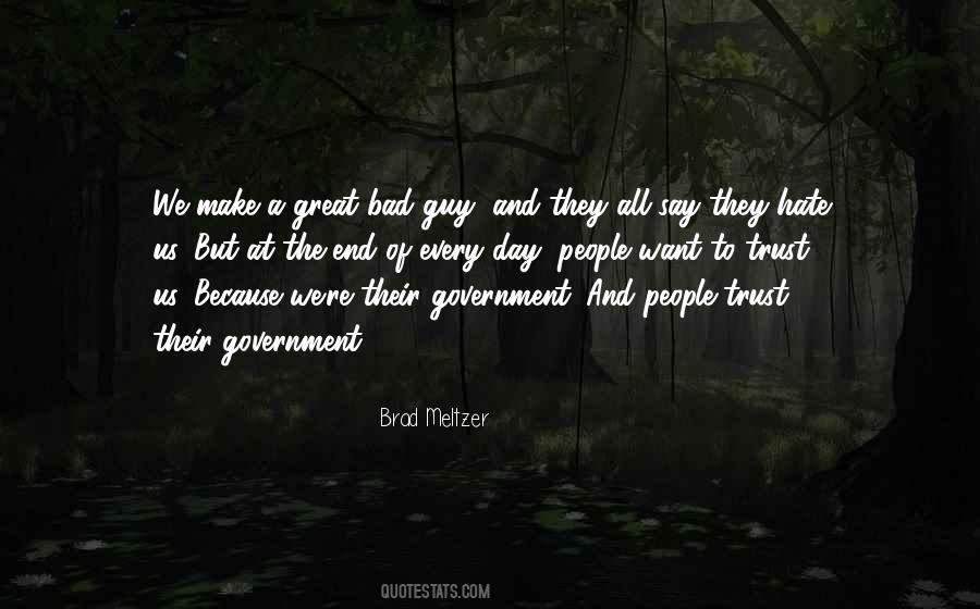 Trust Government Quotes #1174593