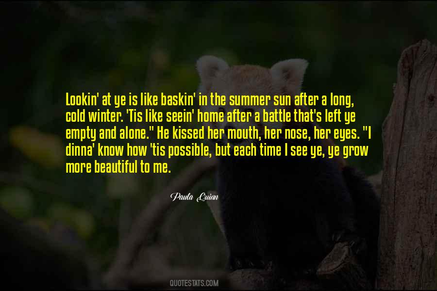 Kissed By The Sun Quotes #76545