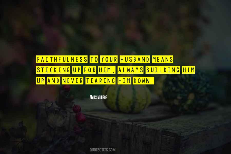 Marriage Faithfulness Quotes #622899