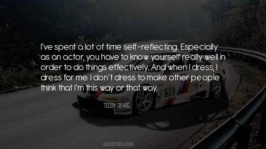 Have Time For Yourself Quotes #149682