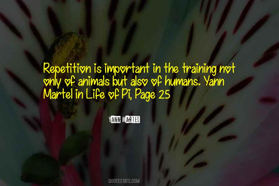 Training Is Important Quotes #1126189