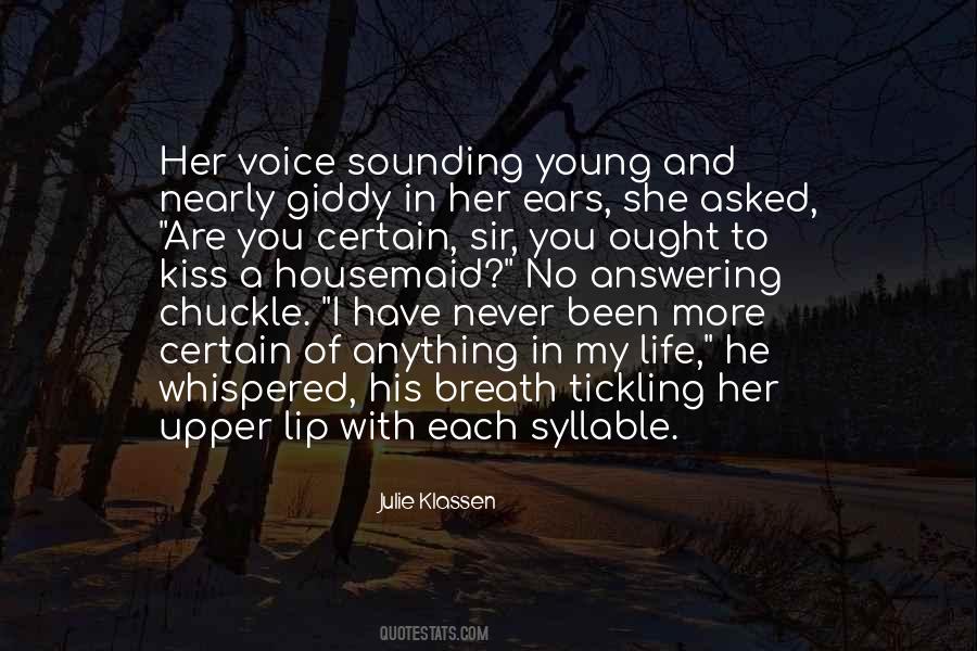Kiss Of Life Quotes #1134615