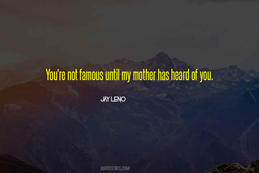 Famous Mother Quotes #104645