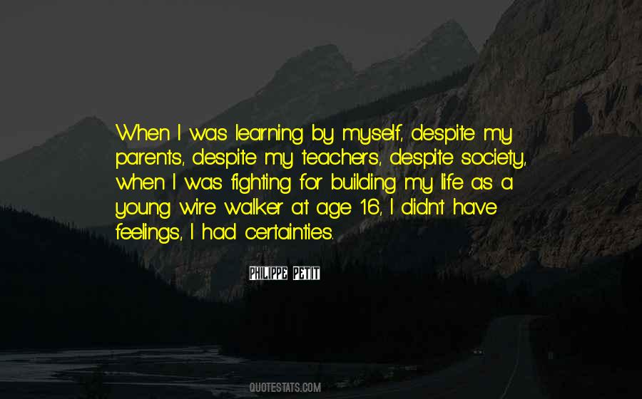 Building Myself Quotes #1090317