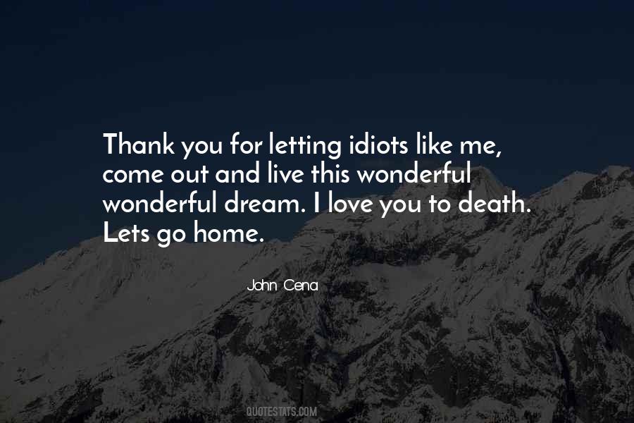 Lets Go Home Quotes #1725424