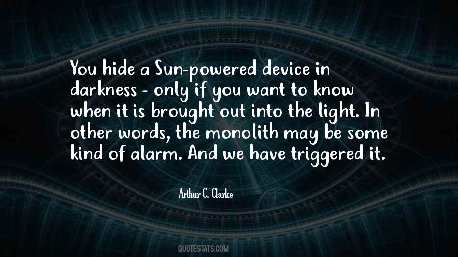 Sun Darkness Quotes #1799921