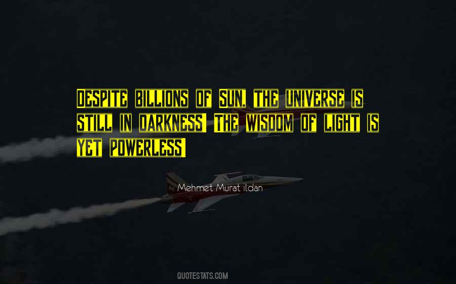 Sun Darkness Quotes #46596