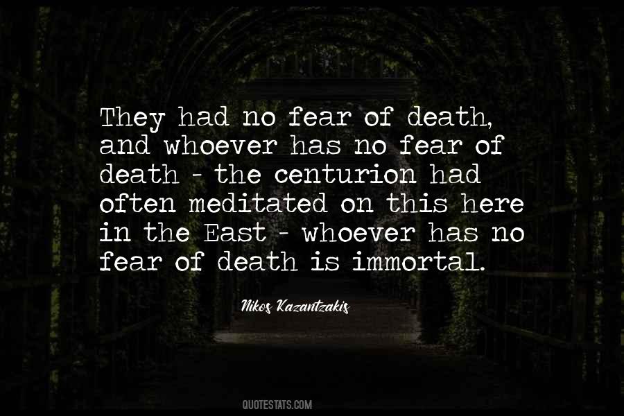 Has No Fear Quotes #1205218