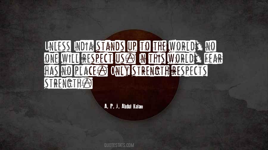 Has No Fear Quotes #1475272