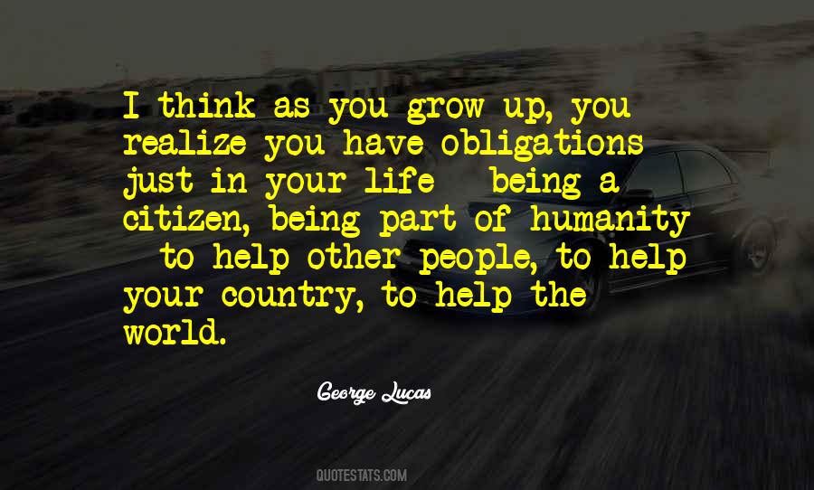 Humanity To Others Quotes #210232
