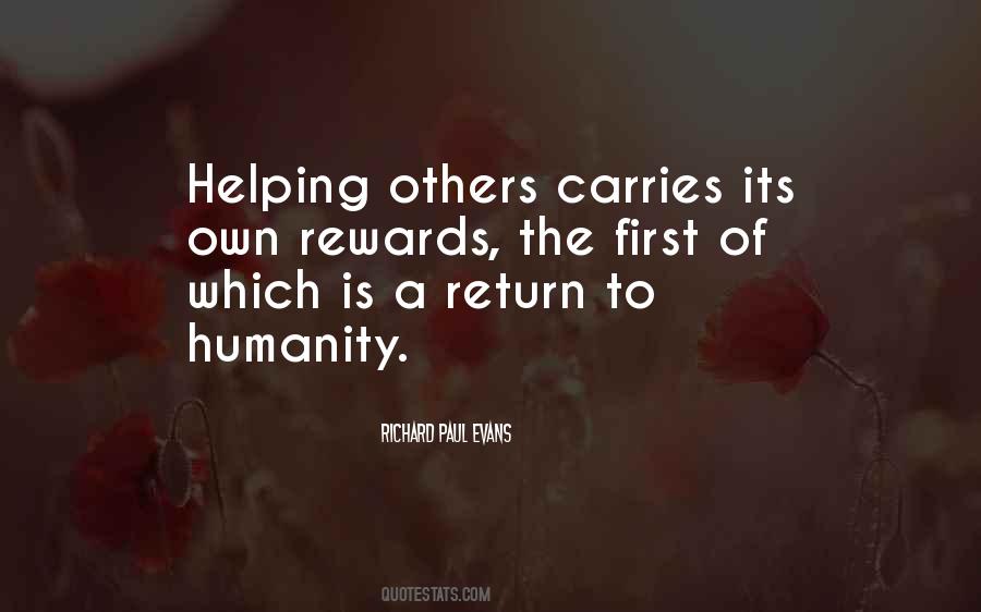 Humanity To Others Quotes #383259