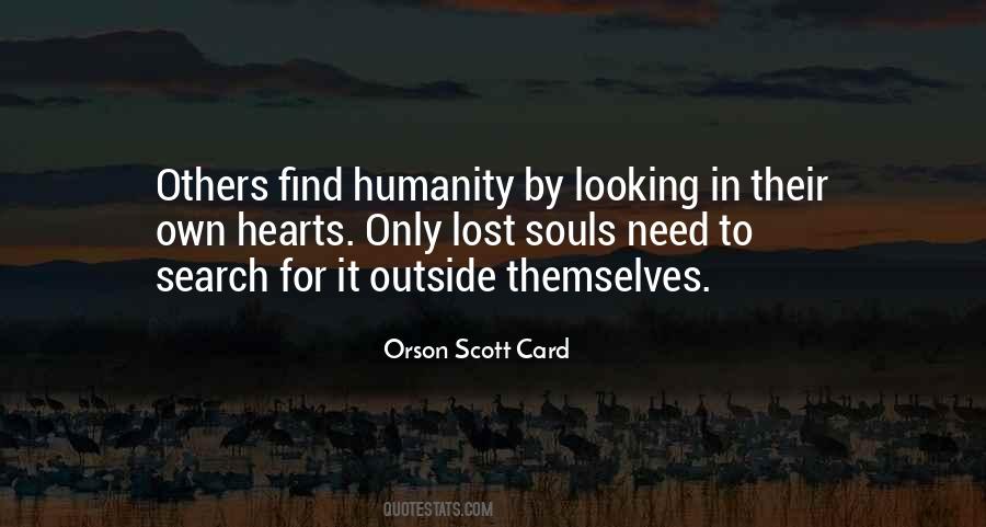 Humanity To Others Quotes #611277