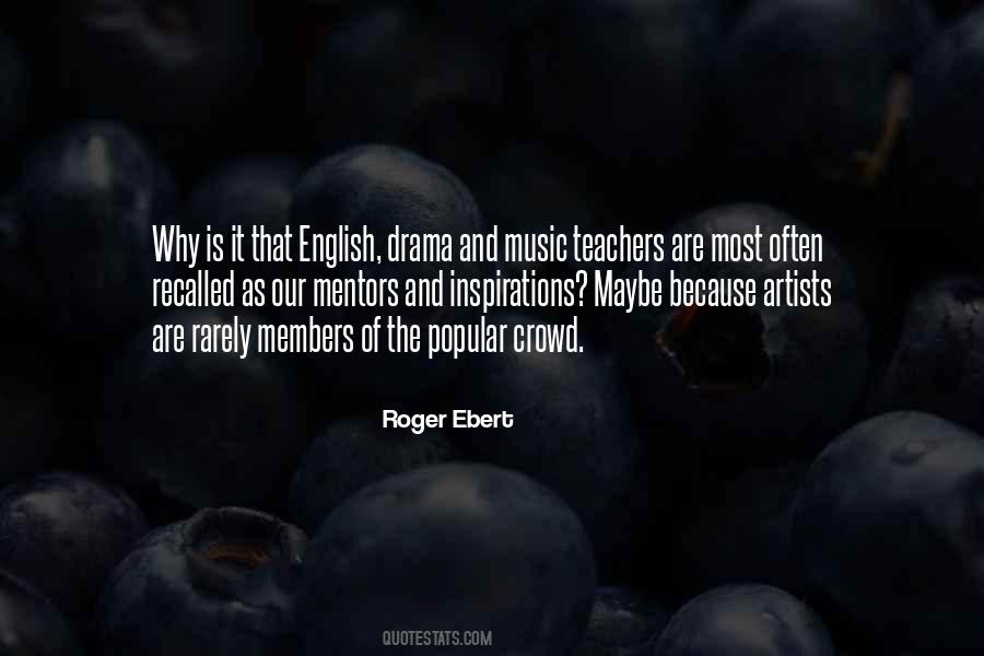 English Drama Quotes #1456529