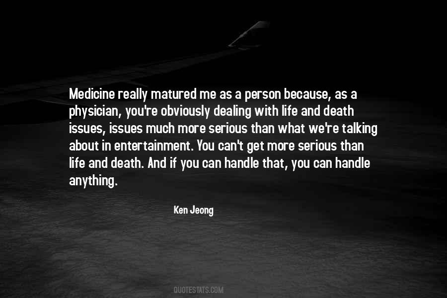Medicine Life Quotes #226349