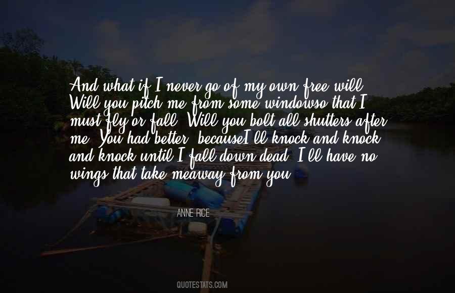 I Will Fly Quotes #1432458