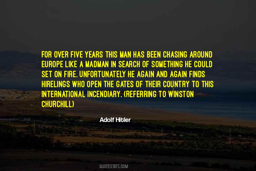 Quotes About Hitler Churchill #1675867