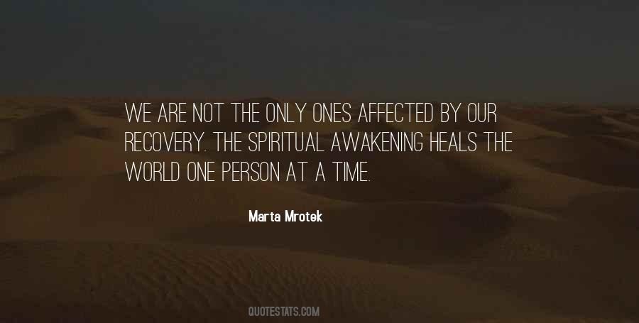 Recovery Spiritual Quotes #1289403