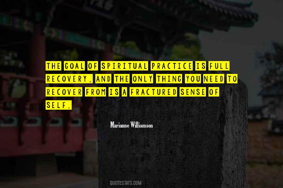 Recovery Spiritual Quotes #1571106