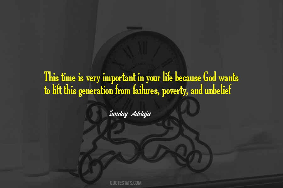 Time Is Very Important In Your Life Quotes #1595115
