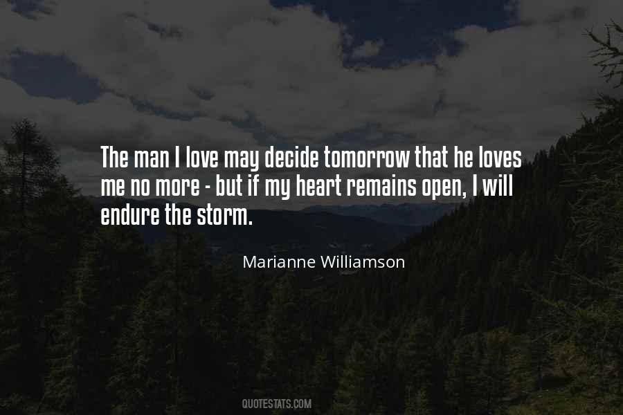 Love Me Tomorrow Quotes #1584567