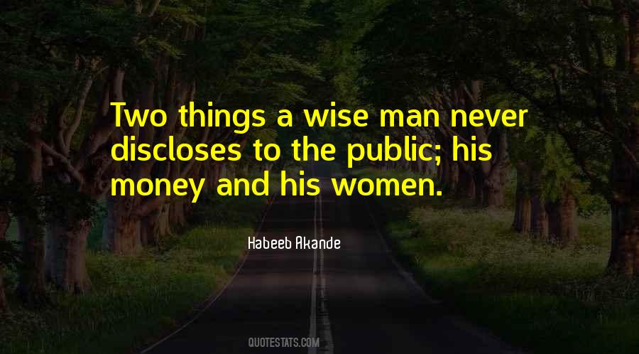 Man With No Money Quotes #24323