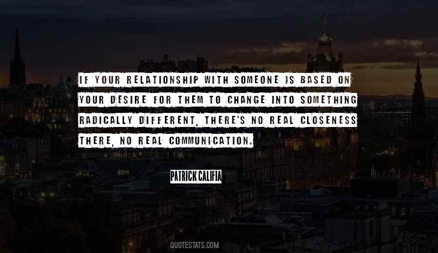 Communication Relationship Quotes #1375750