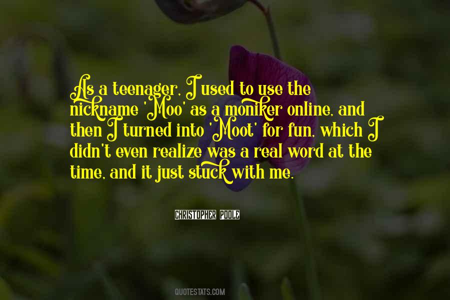 It Was Real For Me Quotes #1189986