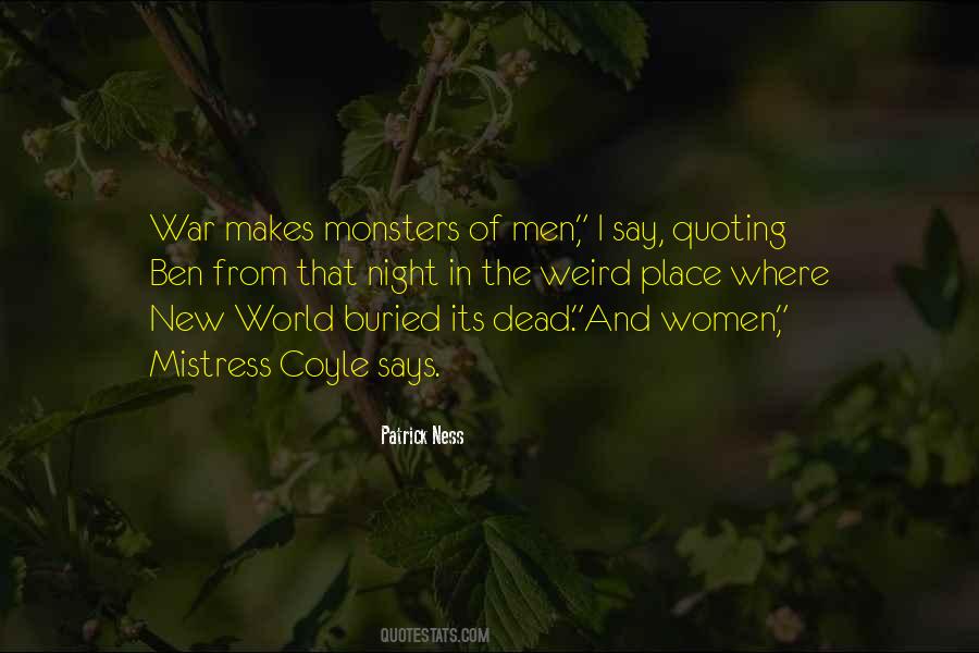 Weird War Quotes #1789513