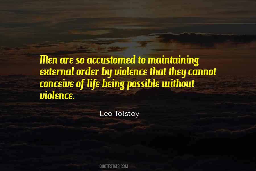 Leo Tolstoy Peace Quotes #651682