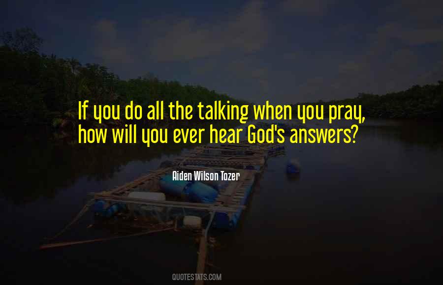 How Do You Pray Quotes #1135905
