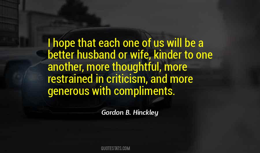 I Will Be A Better Husband Quotes #145866