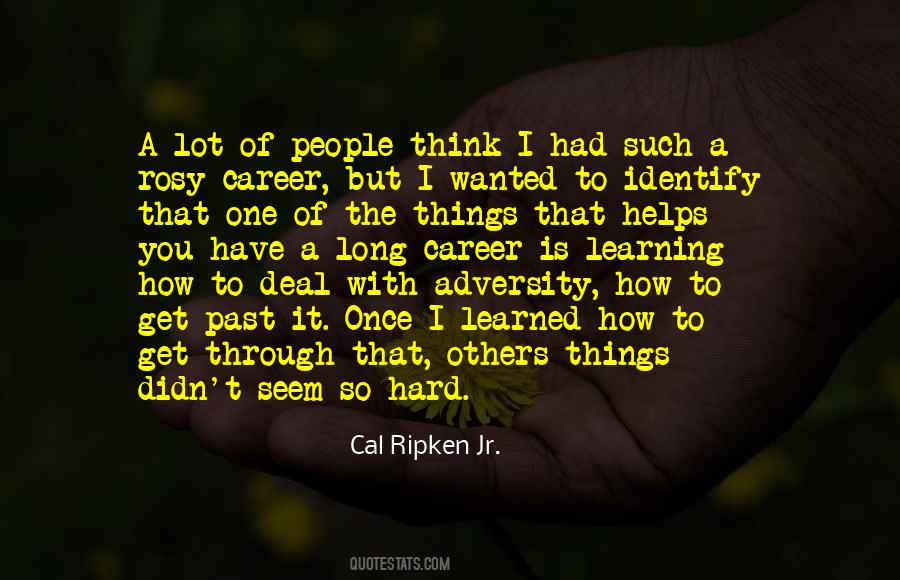 Quotes About A Long Career #1129120