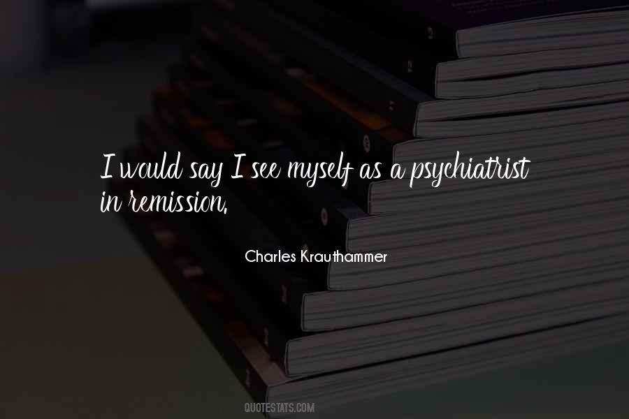 In Remission Quotes #918224