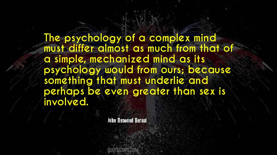 Quotes About The Psychology #158700