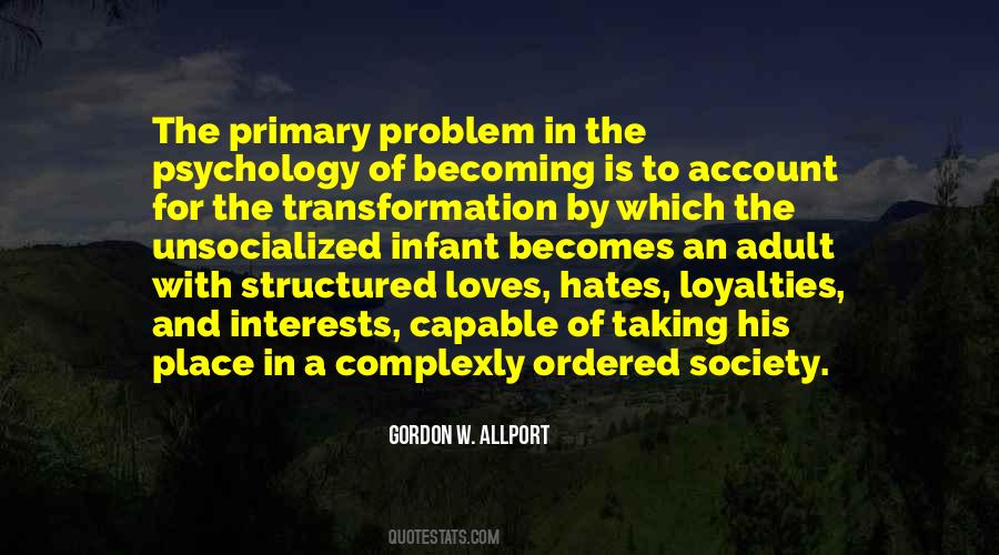Quotes About The Psychology #889966
