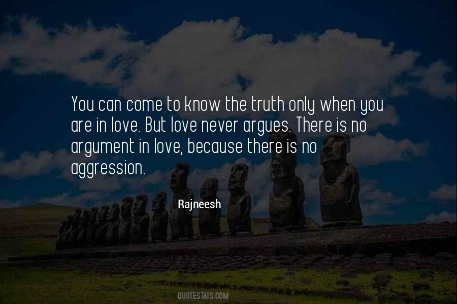 Argument In Love Quotes #1554468