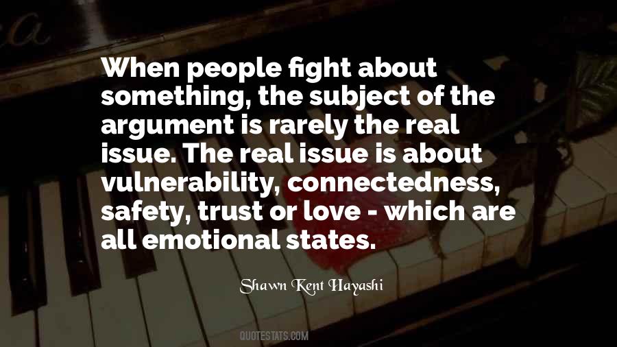 Argument In Love Quotes #26092