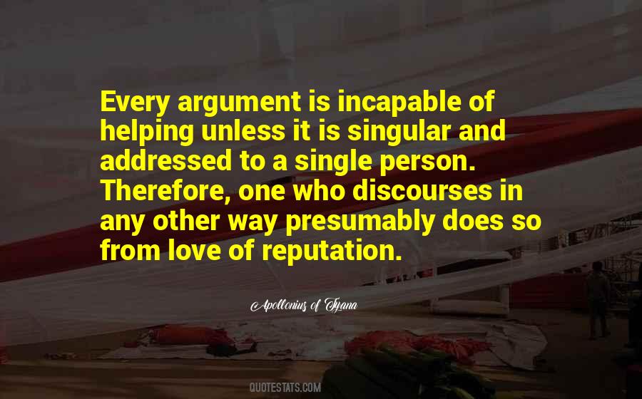 Argument In Love Quotes #443875